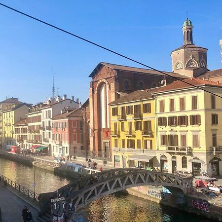 Canal View Historical Apartment Milan Exterior photo