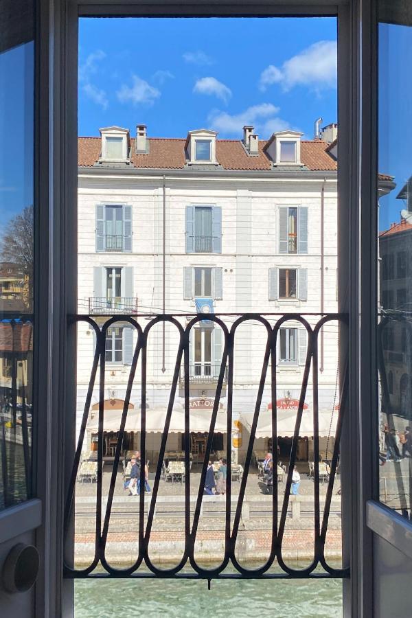 Canal View Historical Apartment Milan Exterior photo